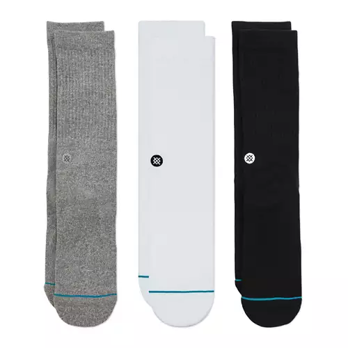 Adult Stance Icon 3 Pack Crew Socks