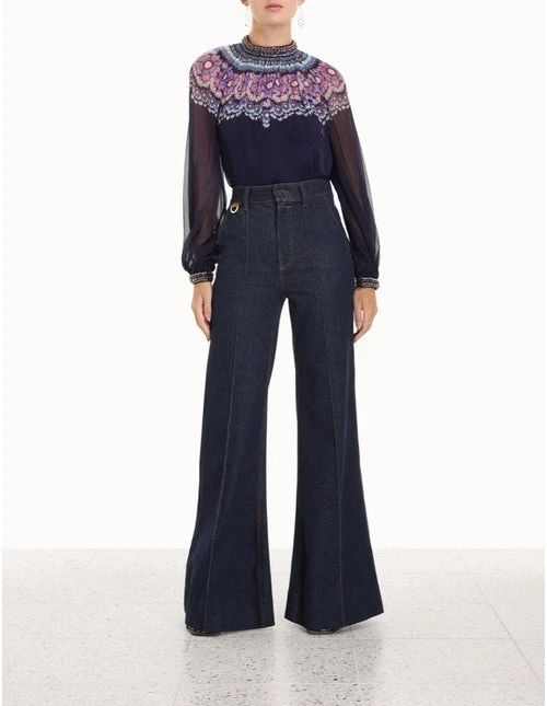 Zimmermann | Celestial Gemini Daisy Blouse - Gemini Daisy - Image 2