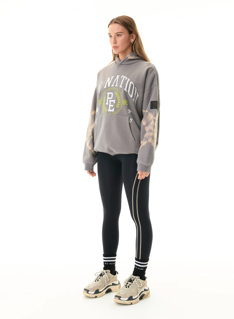 P.E NATION | Mark One Hoodie - Frost Gray - Image 4