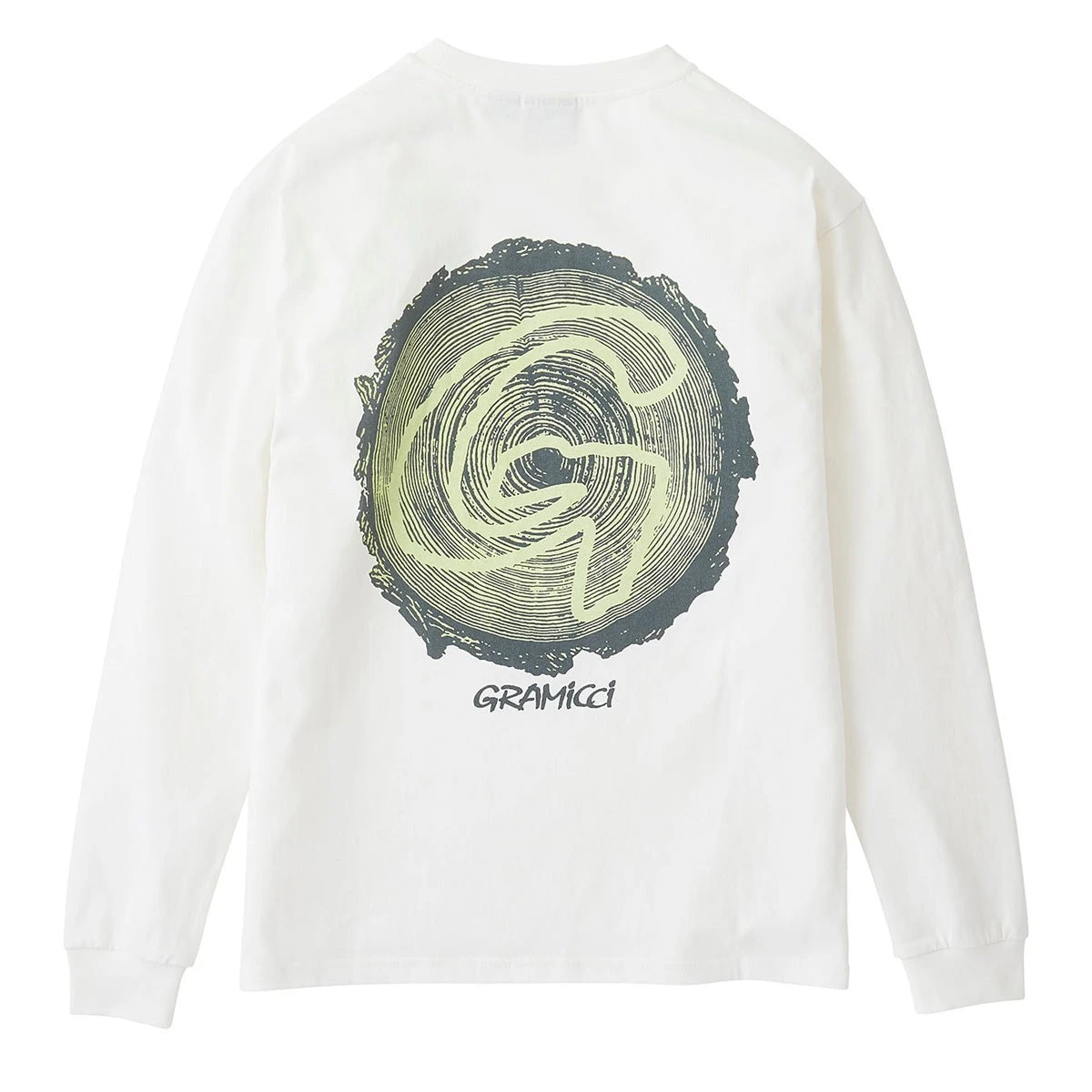 Gramicci Tree Trunk L/S Tee White - Image 2