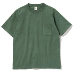 Jackman Dotsume Pocket Tee Ash Green