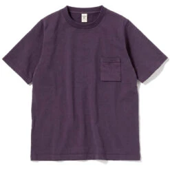 Jackman Dotsume Pocket Tee Grape