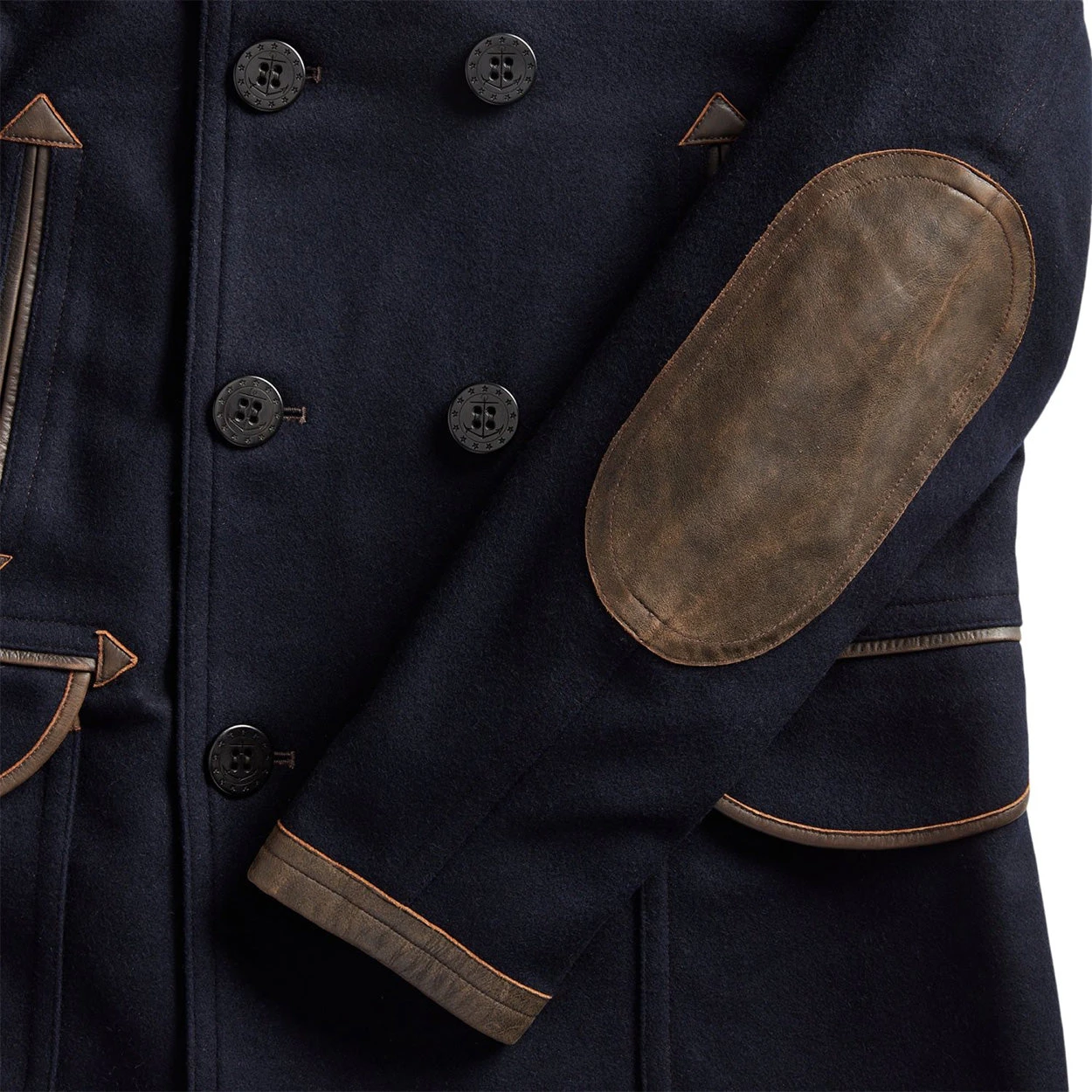 RRL By Ralph Lauren Oakford Peacoat Deep Navy - Image 5
