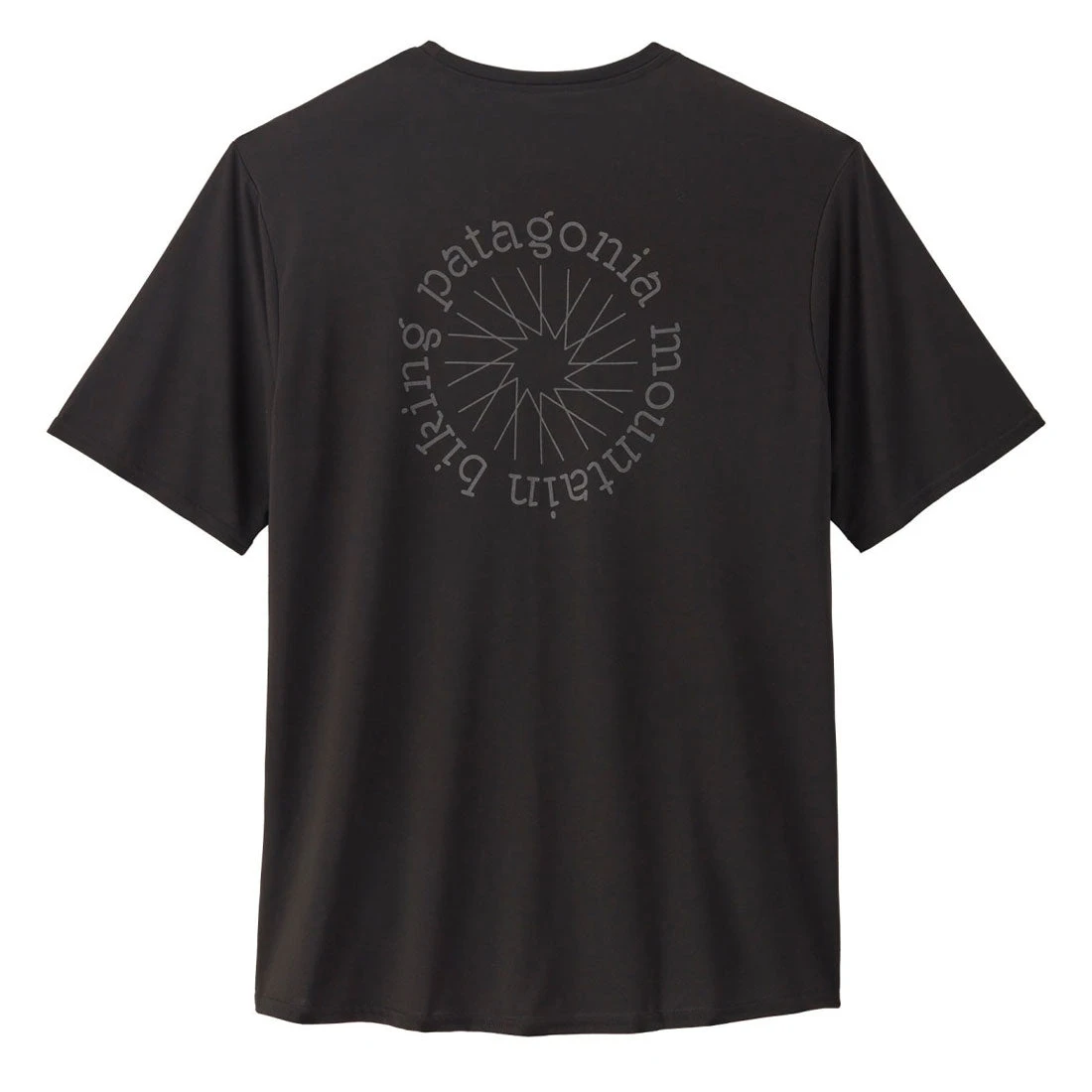 Patagonia Capilene Cool Daily Graphic Shirt Spoke Stencil: Black - Image 2