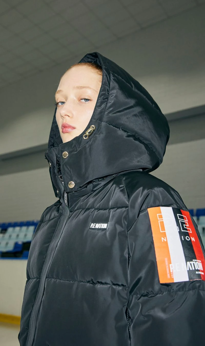 P.E NATION P. E Nation | Rocket Air Snow Jacket - Black - Image 6