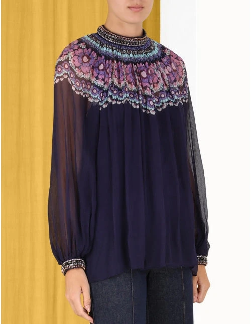 Zimmermann | Celestial Gemini Daisy Blouse - Gemini Daisy - Image 3