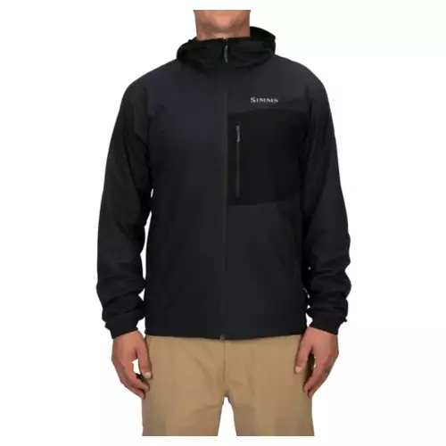 Men's Simms Flyweight Sweatshirt Rain Jacket - Image 2