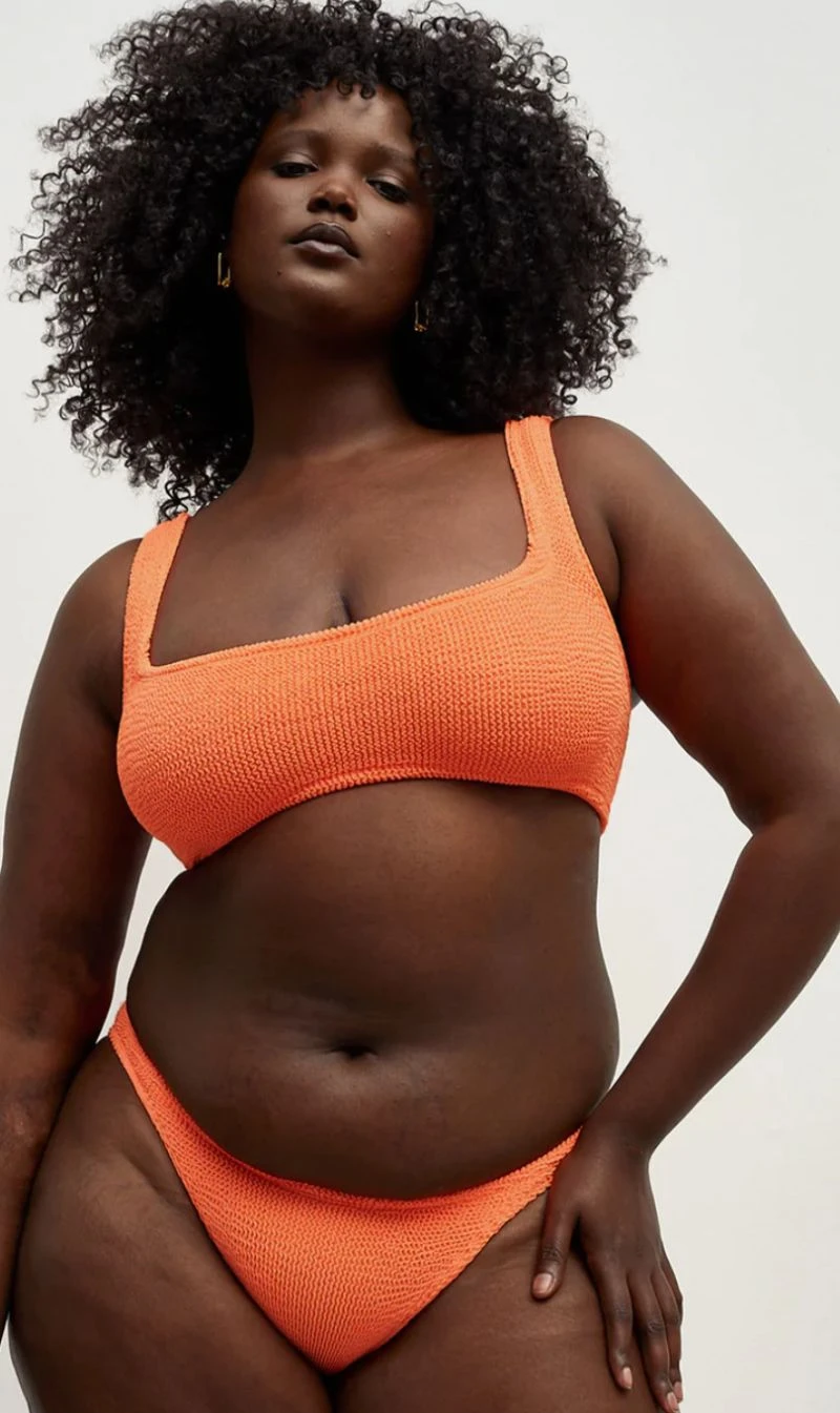 Hunza G | Xandra Bikini - Orange - Image 2