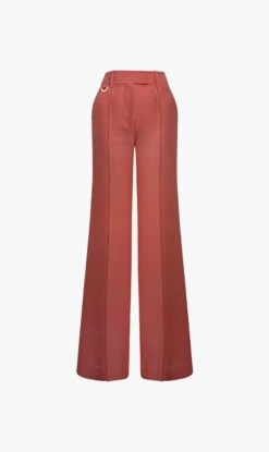 Zimmermann | Kaleidoscope Wide Leg Pant - Lipstick