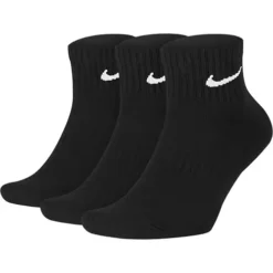 Adult Nike Everyday Cushion Ankle 3 Pack Quarter Socks