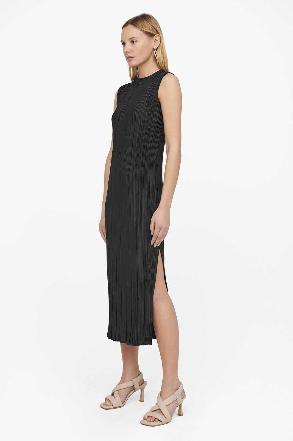 Anine Bing | Melanie Dress - Black - Image 3
