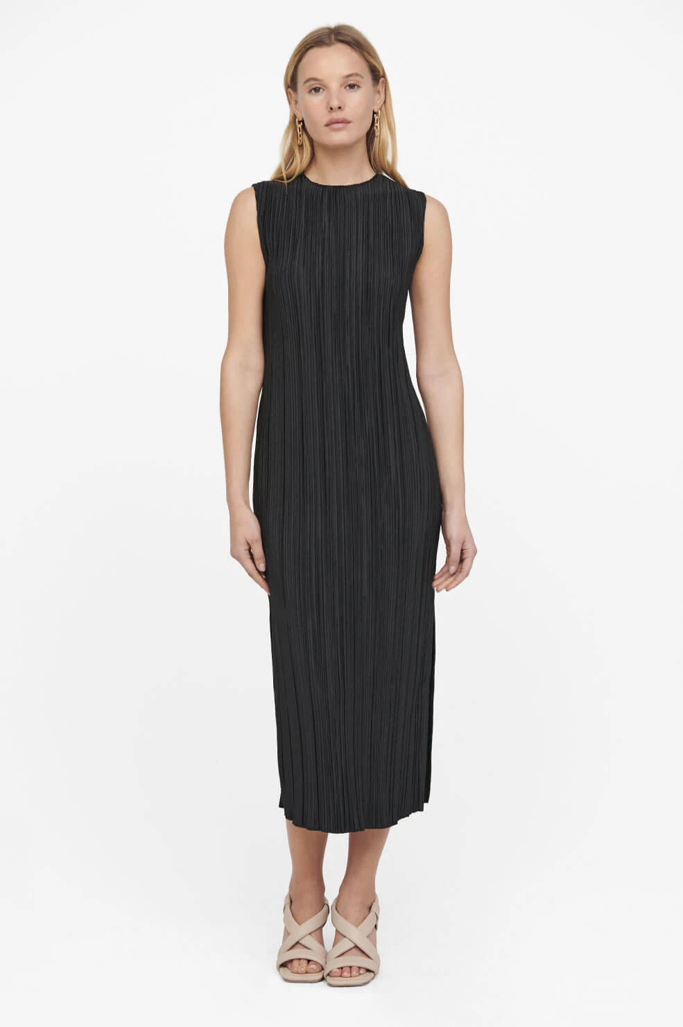 Anine Bing | Melanie Dress - Black - Image 2