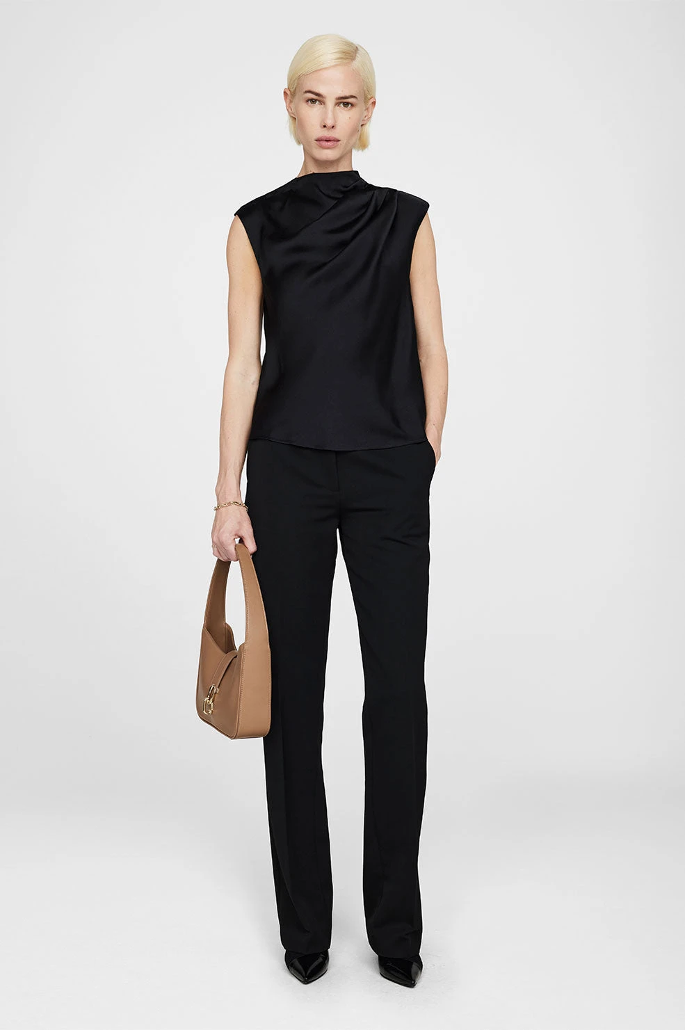 Anine Bing | Teegan Top - Black - Image 2