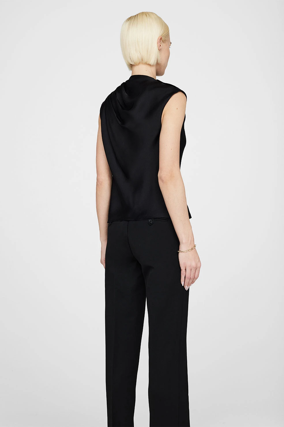 Anine Bing | Teegan Top - Black - Image 3