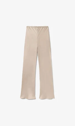 Silk Laundry | Bias Cut Pants - Hazelnut