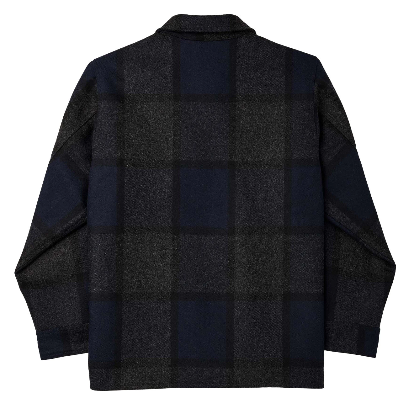 Filson Mackinaw Jac Shirt Navy Charcoal Plaid - Image 2