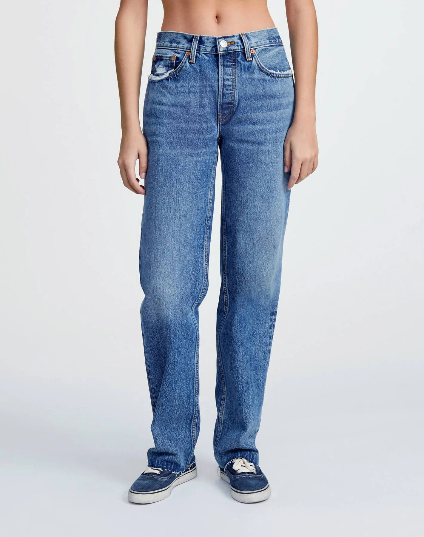 RE/DONE | 90s Comfy Jean - Chilled Indigo - Image 5
