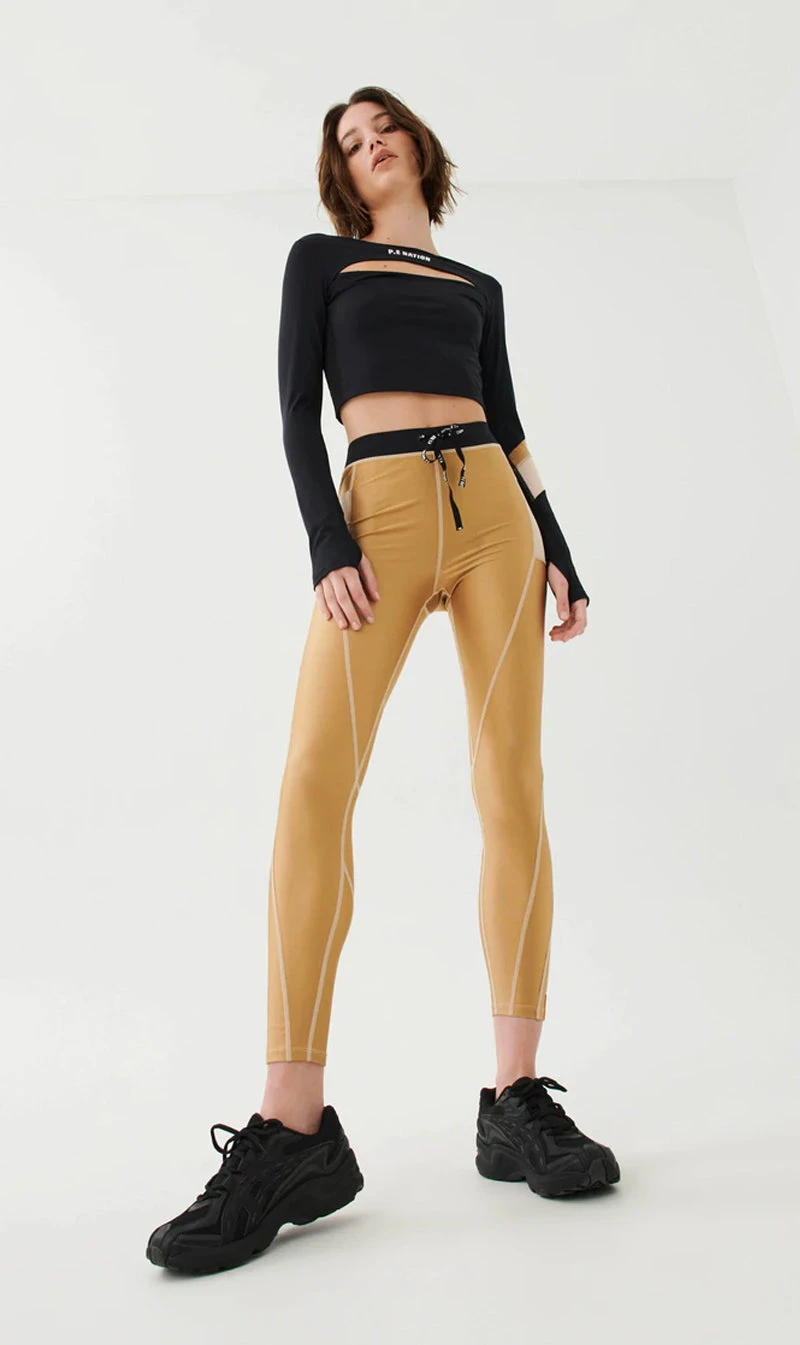 P.E Nation | Magnitude Legging - Rattan