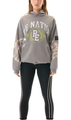 P.E NATION | Mark One Hoodie - Frost Gray