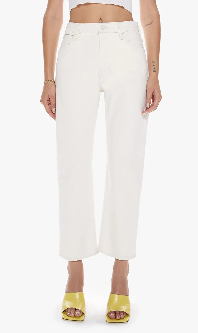 Mother Denim | The Ditcher Crop - Act Natural