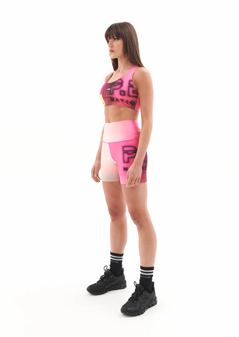 P.E Nation | Immersion Bike Short - Blur Print - Image 4