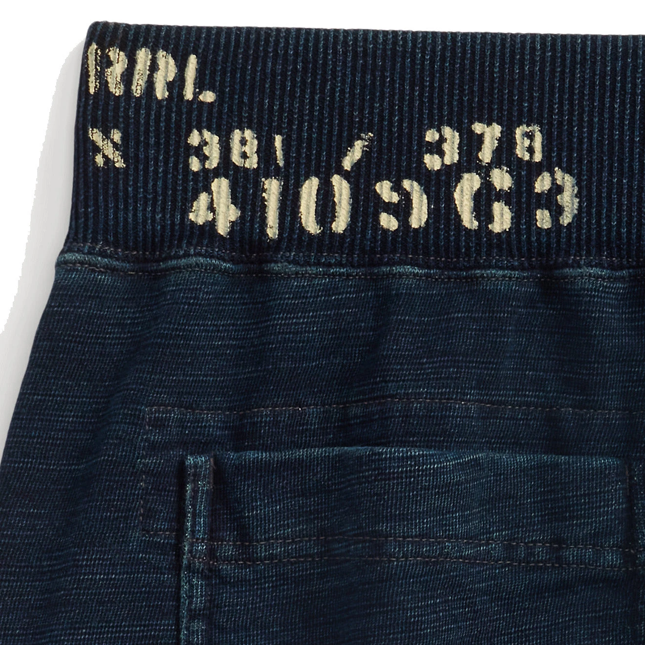 RRL By Ralph Lauren Indigo French Terry Short Indigo - Image 4