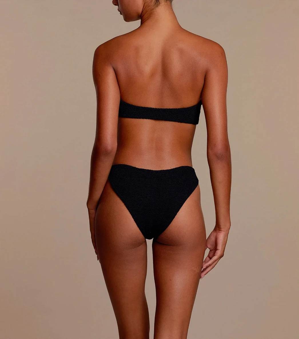 Hunza G | Jean Bikini - Black - Image 4