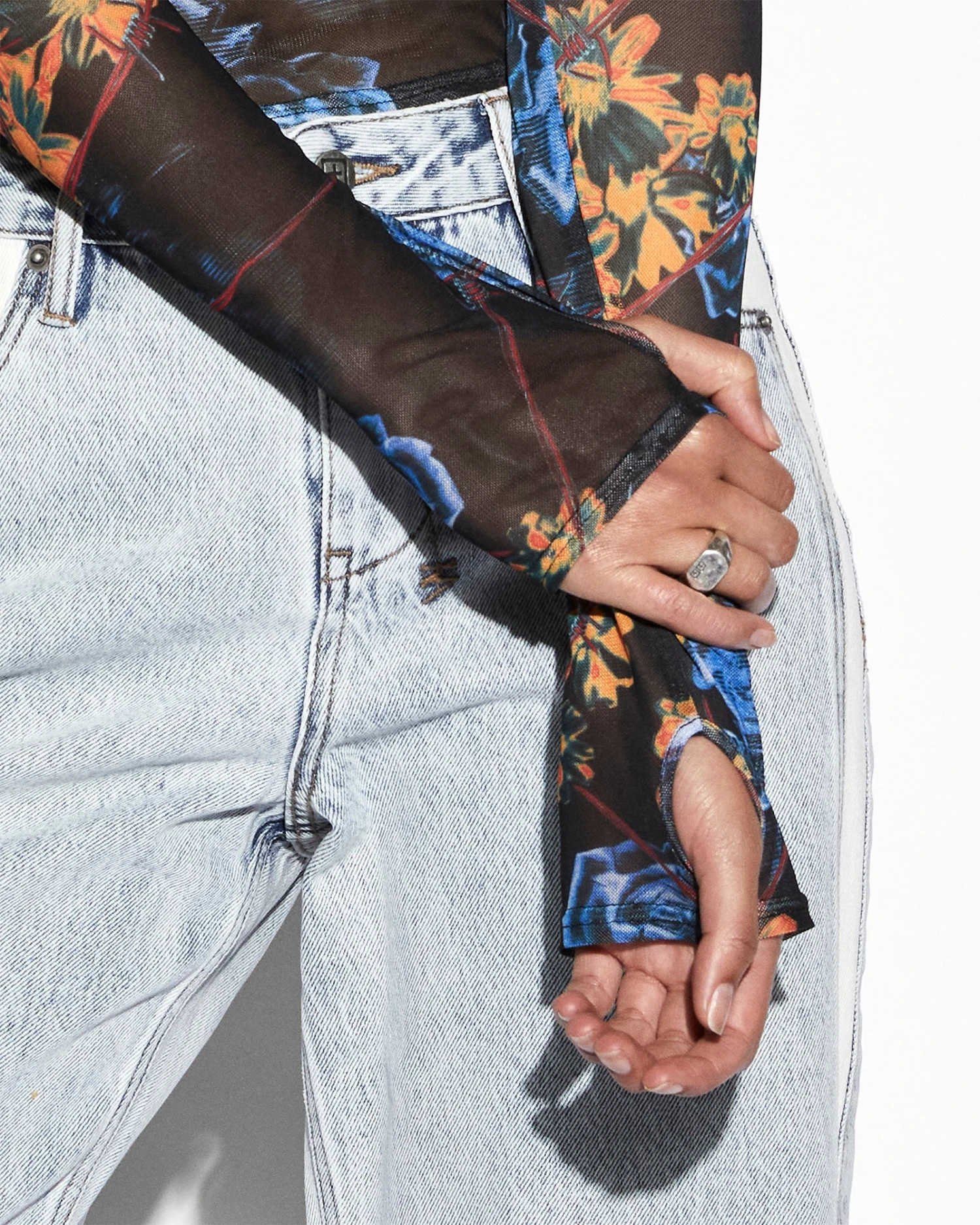 Ksubi | Transfer Ls Top - Cyberflora - Image 4