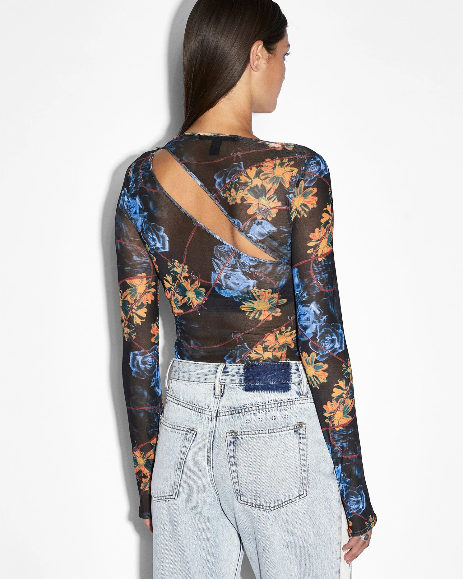 Ksubi | Transfer Ls Top - Cyberflora - Image 3