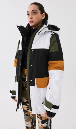 P.E NATION P. E Nation | Chicane Snow Jacket - Optic White