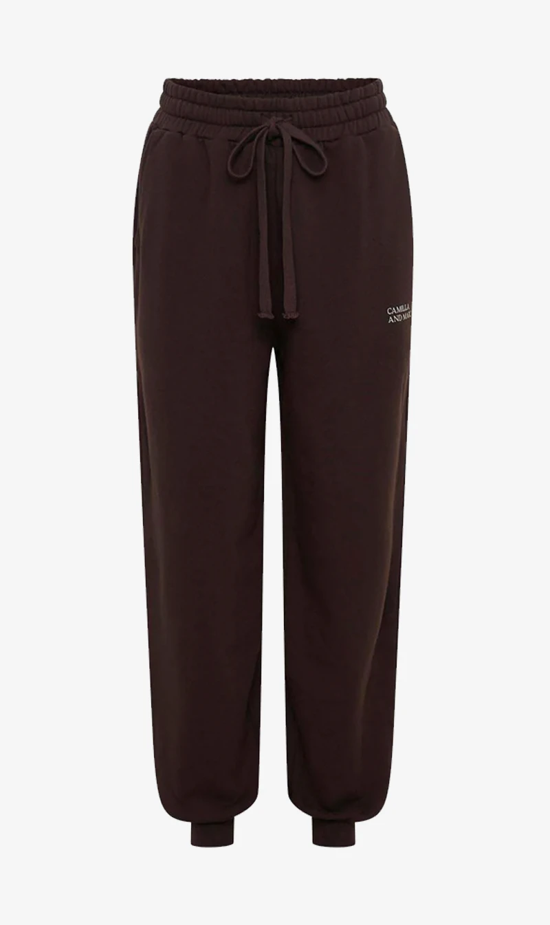 Camilla And Marc | Noah Track Pant - Mocha